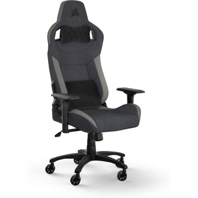 Corsair T3 RUSH - Silla Gaming, Ajustable, Reclinable, Gris Corsair T3 RUSH - Silla Gaming, Ajustable, Reclinable, Gris