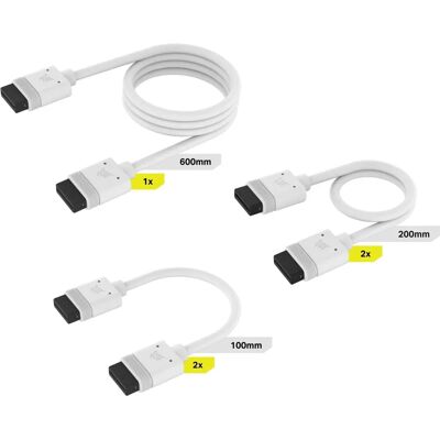 Corsair CL-9011126-WW Zestaw kabli zasilających - Power Cable Kit Corsair CL-9011126-WW Zestaw kabli zasilających - Power Cable Kit