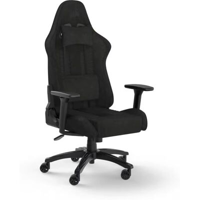 Sedia da gioco Corsair Tc100 Relaxed - Tessuto traspirante, Braccioli regolabili 2D Sedia da gioco Corsair Tc100 Relaxed - Tessuto traspirante, Braccioli regolabili 2D