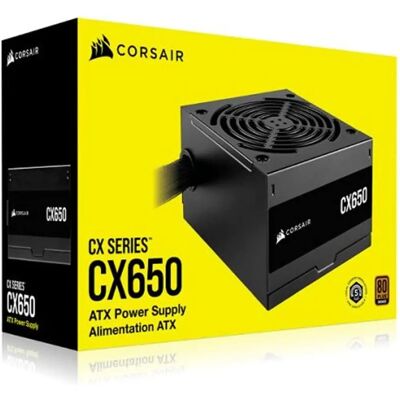 Fuente de alimentación Corsair CX Series CX650 650W - Power Supply Fuente de alimentación Corsair CX Series CX650 650W - Power Supply