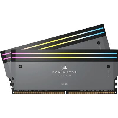 Módulo de memória Corsair Dominator Titanium RGB 64GB DDR5 - Memória Módulo de memória Corsair Dominator Titanium RGB 64GB DDR5 - Memória