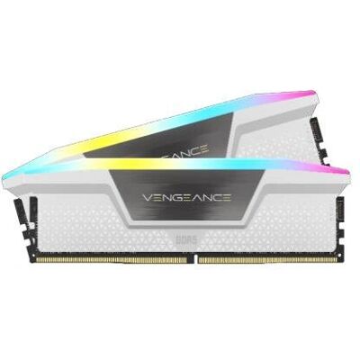 Memoria Corsair Vengeance RGB 64 GB DDR5 - Bianco Memoria Corsair Vengeance RGB 64 GB DDR5 - Bianco