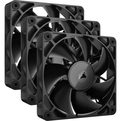 Corsair iCUE LINK RX120 Computer Gehäuselüfter - Schwarz, 3 Stück Corsair iCUE LINK RX120 Computer Gehäuselüfter - Schwarz, 3 Stück