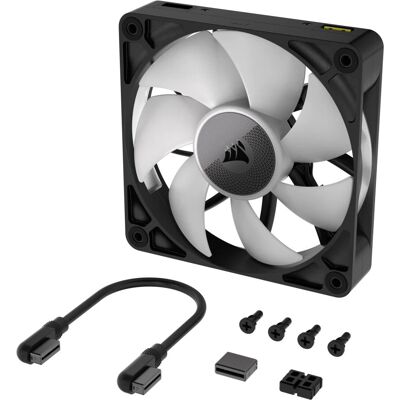 Corsair iCUE LINK RX120 RGB Computer Gehäuselüfter - RGB, 120mm, Schwarz Corsair iCUE LINK RX120 RGB Computer Gehäuselüfter - RGB, 120mm, Schwarz