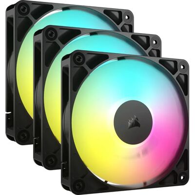 Corsair RS120 ARGB Trefaldigt Pack - PC-kabinettfläkt Corsair RS120 ARGB Trefaldigt Pack - PC-kabinettfläkt