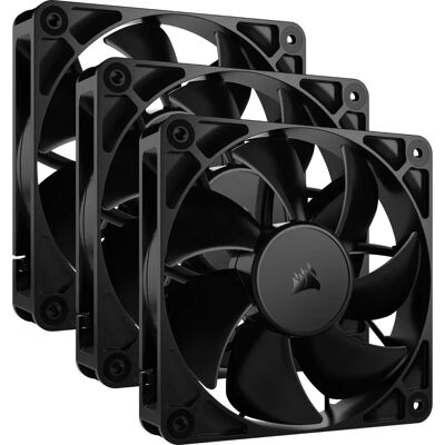 Corsair RS120 120mm PWM Lüfter - Schwarz - PC-Kühlung Corsair RS120 120mm PWM Lüfter - Schwarz - PC-Kühlung