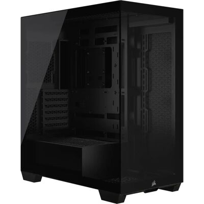 Corsair 3500X Temperiertes Glas Mid-Tower - Schwarz - PC-Gehäuse Corsair 3500X Temperiertes Glas Mid-Tower - Schwarz - PC-Gehäuse