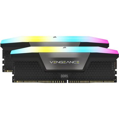 Kit de Melhoria de Luz RGB DDR5 VENGEANCE da Corsair - Memória Kit de Melhoria de Luz RGB DDR5 VENGEANCE da Corsair - Memória