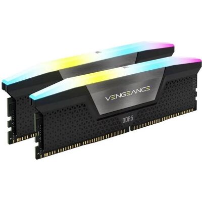 Corsair VENGEANCE RGB DDR5 Kit de Mejora de Luz - Memoria Corsair VENGEANCE RGB DDR5 Kit de Mejora de Luz - Memoria