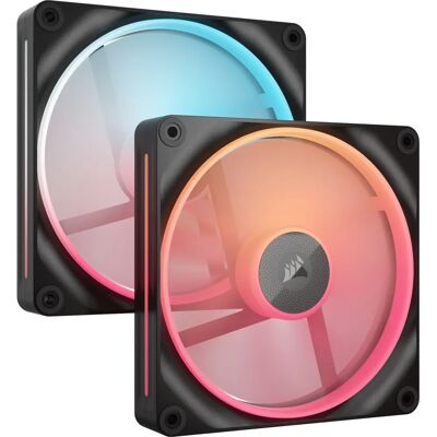 Chladič počítače Corsair iCUE LINK LX140-R RGB - Černý - 2 kusy Chladič počítače Corsair iCUE LINK LX140-R RGB - Černý - 2 kusy