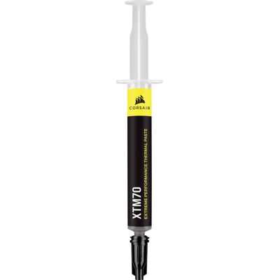 Pasta térmica gris Corsair XTM70 - 3g Rendimiento extremo Pasta térmica gris Corsair XTM70 - 3g Rendimiento extremo