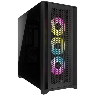 Corsair iCUE 5000D RGB Airflow Midi Tower - PC-Gehäuse Corsair iCUE 5000D RGB Airflow Midi Tower - PC-Gehäuse