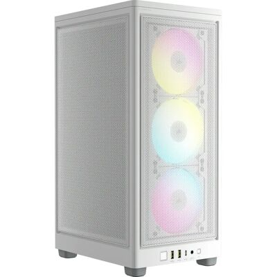 Corsair 2000D RGB Airflow. Mini-ITX Gehäuse - Weiß Corsair 2000D RGB Airflow. Mini-ITX Gehäuse - Weiß