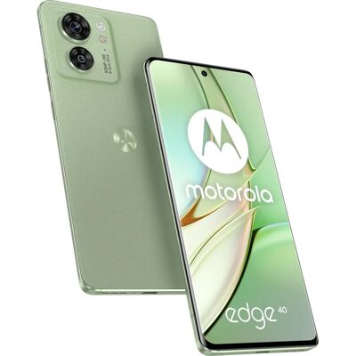 Motorola Edge 40 - 5G - 256GB - Grün - Dual SIM - 6,55" AMOLED - Android 13 - Schnellladung Motorola Edge 40 - 5G - 256GB - Grün - Dual SIM - 6,55" AMOLED - Android 13 - Schnellladung