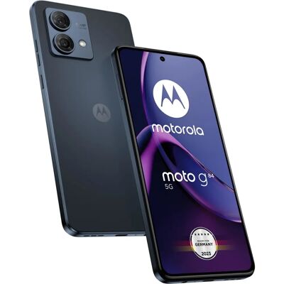Motorola G84 Smartphone 6.55" 5G - Bleu Minuit - 12GB/256GB - Publicité Motorola G84 Smartphone 6.55" 5G - Bleu Minuit - 12GB/256GB - Publicité