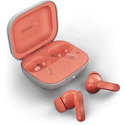 Motorola Moto Buds - Durazno Coral Motorola Moto Buds - Durazno Coral