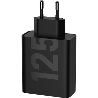 Motorola - TurboPower 125W Universal - Schwarz - Charger Motorola - TurboPower 125W Universal - Schwarz - Charger