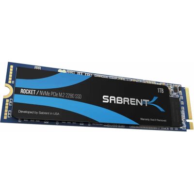 Sabrent - ROCKET - 1TB - NVMe PCIe M.2 2280 - Internal SSD Sabrent - ROCKET - 1TB - NVMe PCIe M.2 2280 - Internal SSD