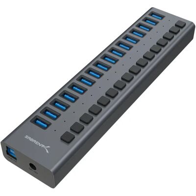 Sabrent - HB-PU16 - 16-Port USB 3.0 - USB hub Sabrent - HB-PU16 - 16-Port USB 3.0 - USB hub