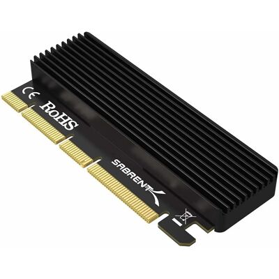 Sabrent - EC-PCIE - Aluminiumowy radiator - Przejściówka PCIe NVMe M.2 Sabrent - EC-PCIE - Aluminiumowy radiator - Przejściówka PCIe NVMe M.2