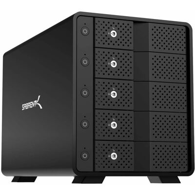 Sabrent - DS-SC5B - 5-bay - USB 3.2 Type-C - Stacja dokująca Sabrent - DS-SC5B - 5-bay - USB 3.2 Type-C - Stacja dokująca