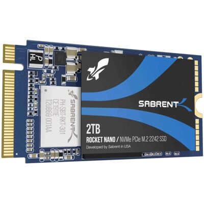 Sabrent SB-1342-2TB SSD NVMe PCIe M.2 - Disque SSD - Publicité Sabrent SB-1342-2TB SSD NVMe PCIe M.2 - Disque SSD - Publicité