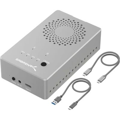 Sabrent - EC-SSD2 - Grey - Dual Bay - Docking Station Sabrent - EC-SSD2 - Grey - Dual Bay - Docking Station
