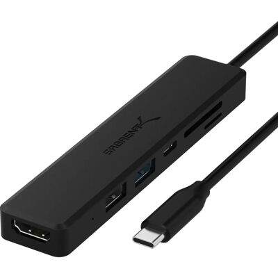 Sabrent - HB-TC6C - HDMI4K - PD60W - Docking Station Sabrent - HB-TC6C - HDMI4K - PD60W - Docking Station