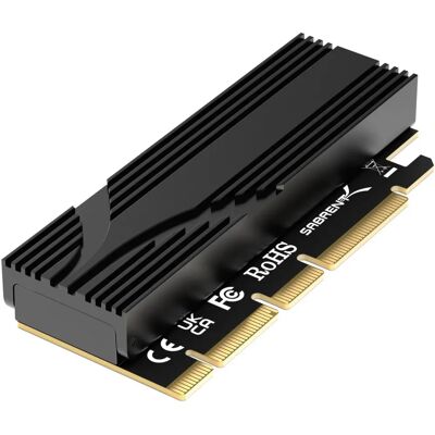Sabrent - EC-TFPE - M.2 NVMe - PCIe 5.0 - Adapter Card Sabrent - EC-TFPE - M.2 NVMe - PCIe 5.0 - Adapter Card