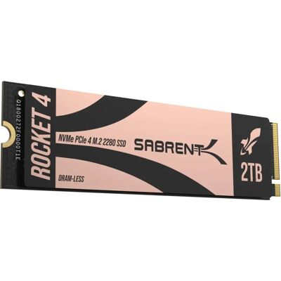 Sabrent - SB-RKT4L-2TB - PCIe 4.0 - NVMe - SSD - Publicité Sabrent - SB-RKT4L-2TB - PCIe 4.0 - NVMe - SSD - Publicité