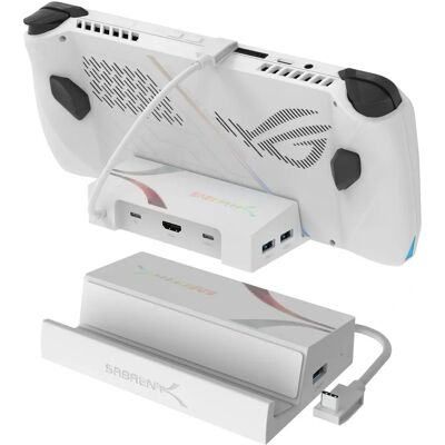 Sabrent - DS-RA6P - 6-Port USB-C - 4K HDMI Docking Station Sabrent - DS-RA6P - 6-Port USB-C - 4K HDMI Docking Station