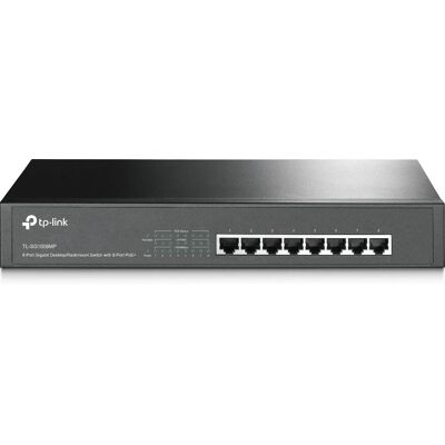 TP-Link TL-SG1008MP Switch Ethernet Gigabit non gestito TP-Link TL-SG1008MP Switch Ethernet Gigabit non gestito