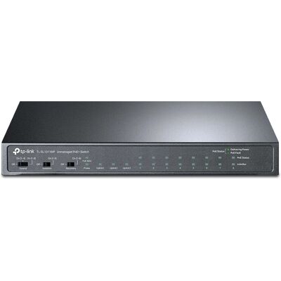 TP-Link - TL-SL1311MP - 8 PoE-porttia - PoE-kytkin TP-Link - TL-SL1311MP - 8 PoE-porttia - PoE-kytkin