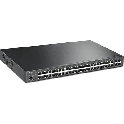 TP-Link JetStream TL-SG3452XP Netwerkswitch - Managed Layer 2+ Gigabit PoE TP-Link JetStream TL-SG3452XP Netwerkswitch - Managed Layer 2+ Gigabit PoE