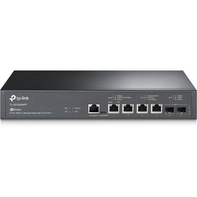 Switch géré TP-Link JetStream TL-SX3206HPP - 10G, PoE, Noir - Publicité Switch géré TP-Link JetStream TL-SX3206HPP - 10G, PoE, Noir - Publicité