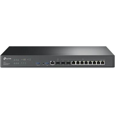 TP-Link Omada ER8411 Kytkinreititin - Suuren kapasiteetin verkko - Musta TP-Link Omada ER8411 Kytkinreititin - Suuren kapasiteetin verkko - Musta