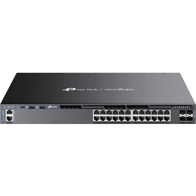 TP-Link Omada SG6428XHP 24-portin Gigabit PoE-kytkin - Musta TP-Link Omada SG6428XHP 24-portin Gigabit PoE-kytkin - Musta
