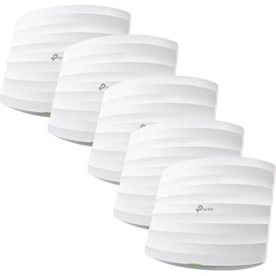 TP-Link EAP245 5-Pack Trådlösa Accesspunkter - 1750 Mbit/s - Vit TP-Link EAP245 5-Pack Trådlösa Accesspunkter - 1750 Mbit/s - Vit