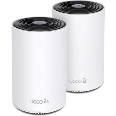 TP-Link Deco XE75 Wi-Fi 6E Tri-Band Mesh-System - Bedeckt 5500 SqFt TP-Link Deco XE75 Wi-Fi 6E Tri-Band Mesh-System - Bedeckt 5500 SqFt