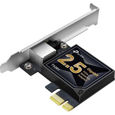 TP-Link TX201 2.5 Gigabit Ethernet PCIe Network Card - Network Adapter TP-Link TX201 2.5 Gigabit Ethernet PCIe Network Card - Network Adapter