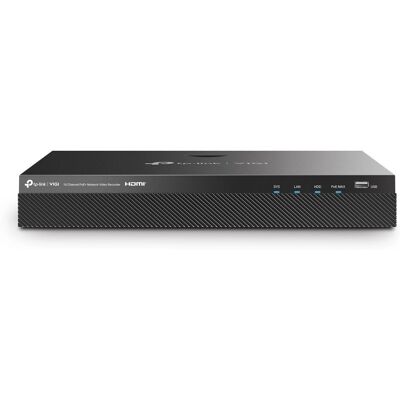 TP-Link - VIGI NVR2016H-16P - Negro - NVR TP-Link - VIGI NVR2016H-16P - Negro - NVR