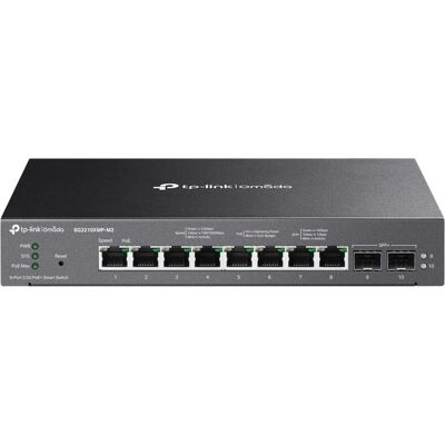 TP-Link Omada SG2210XMP-M2 verkkokytkin - 8-portti 2,5G PoE+ - Managed L2/L2+ - Musta TP-Link Omada SG2210XMP-M2 verkkokytkin - 8-portti 2,5G PoE+ - Managed L2/L2+ - Musta