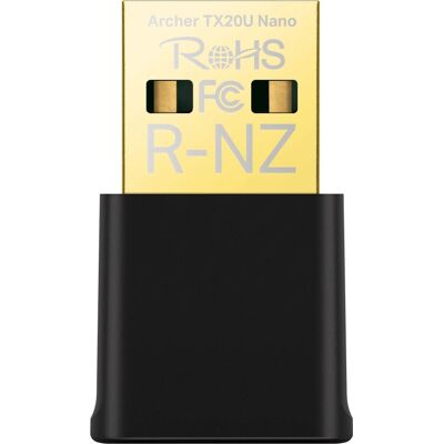 Adapter WiFi 6 TP-Link Archer TX20U Nano - Dual-Banda, 1800 Mbps Adapter WiFi 6 TP-Link Archer TX20U Nano - Dual-Banda, 1800 Mbps