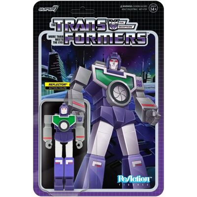 Super7 Reflector Actionfigur - Transformers 10 cm - Sammlerobjekt Super7 Reflector Actionfigur - Transformers 10 cm - Sammlerobjekt