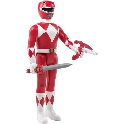Power Rangers Red Ranger Highly Collectable Premium ReAction 3.75" Action Figure Power Rangers Red Ranger Highly Collectable Premium ReAction 3.75" Action Figure