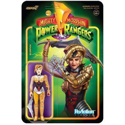 Super7 - Power Rangers Reaction Vague 2 - Scorpina - Figurine d'action - Publicité Super7 - Power Rangers Reaction Vague 2 - Scorpina - Figurine d'action - Publicité