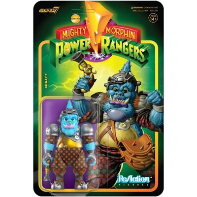 Power Rangers Squatt - Mighty Morphin Action Figure Power Rangers Squatt - Mighty Morphin Action Figure