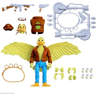 Figura Ace Duck Tmnt Tortugas Ninja 18 Cm - Figura de Acción Figura Ace Duck Tmnt Tortugas Ninja 18 Cm - Figura de Acción