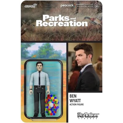 Super7 - Parks And Recreation Reaktion Våg 1 - Ben Wyatt Actionfigur Super7 - Parks And Recreation Reaktion Våg 1 - Ben Wyatt Actionfigur