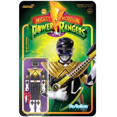 Power Rangers Black Ranger with Dragon Shield - Action Figure Power Rangers Black Ranger with Dragon Shield - Action Figure